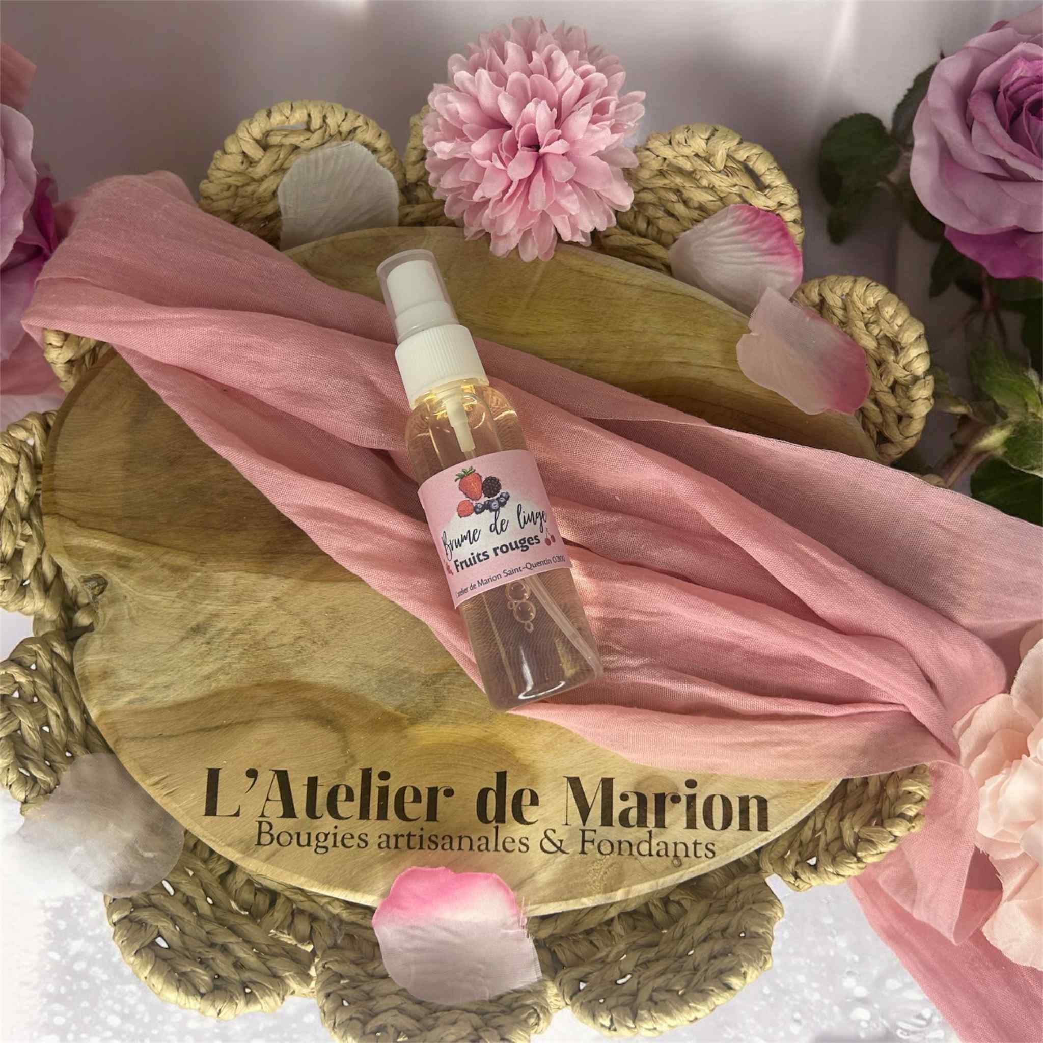 brume d'oreiller fruits rouge