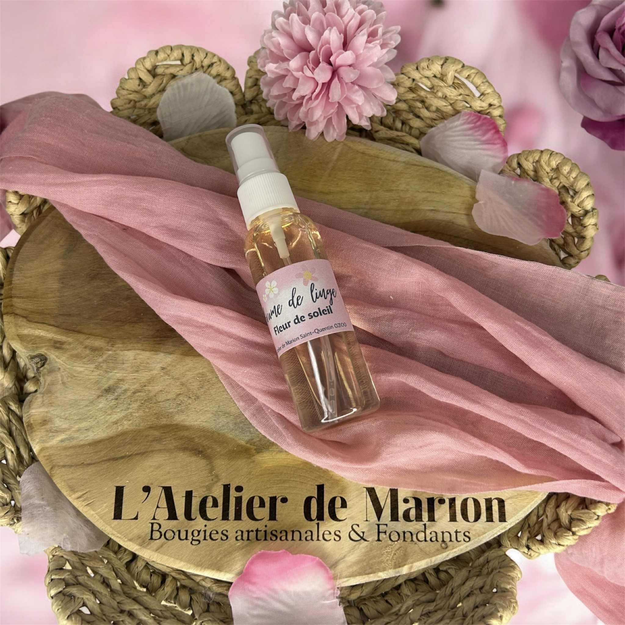 brume d'oreiller fleur de soleil