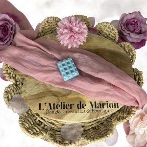Fondant artisanal couleur bleu ciel
