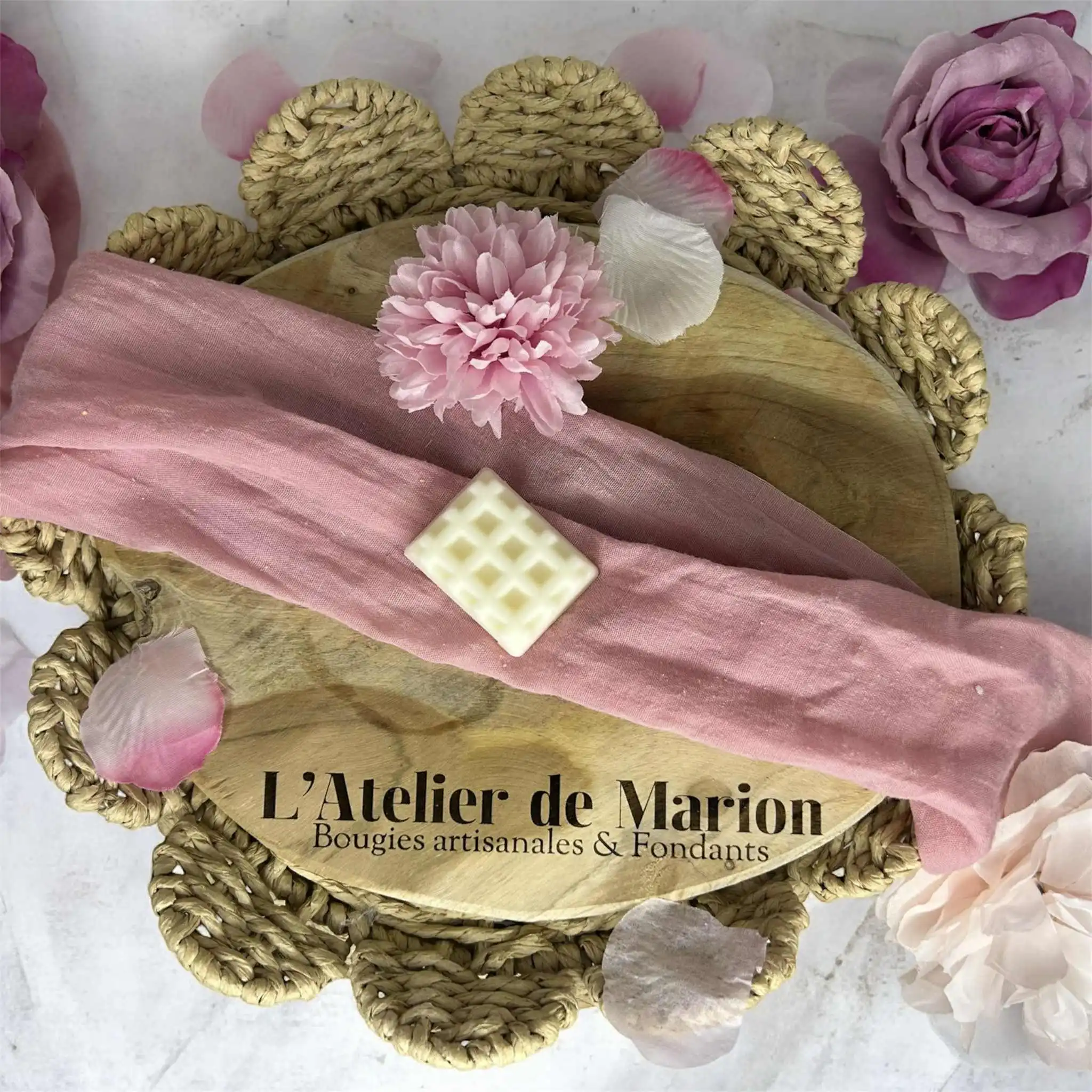Fondant artisanal couleur blanche