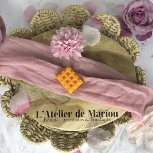 Fondant artisanal couleur orange