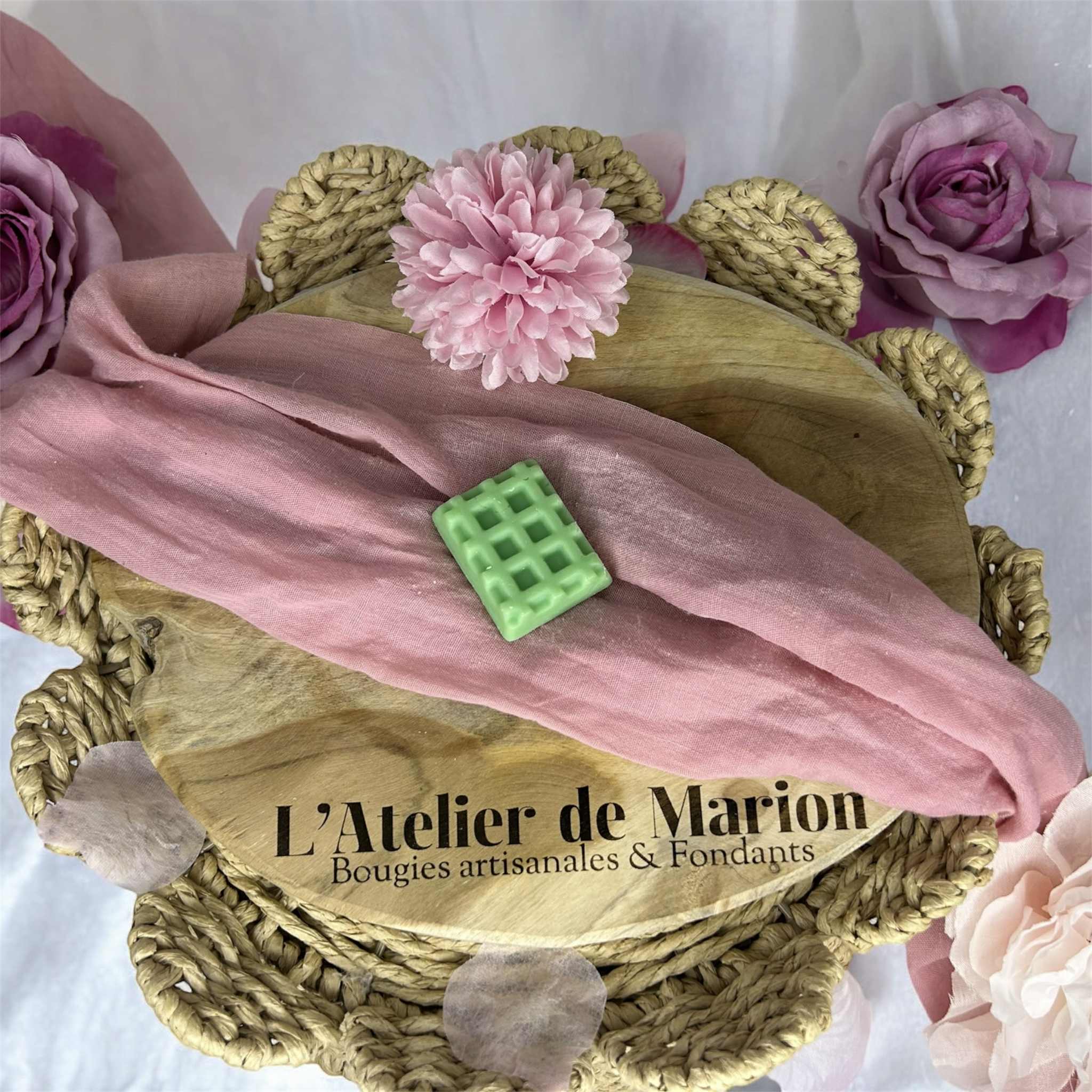 Fondant artisanal couleur verte