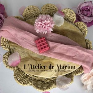 Fondant artisanal couleur rouge