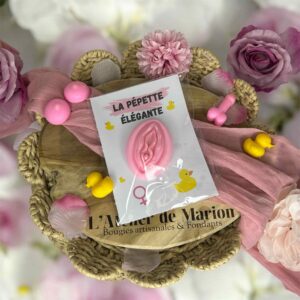 Fondant en forme de pepette elegante adoucissant